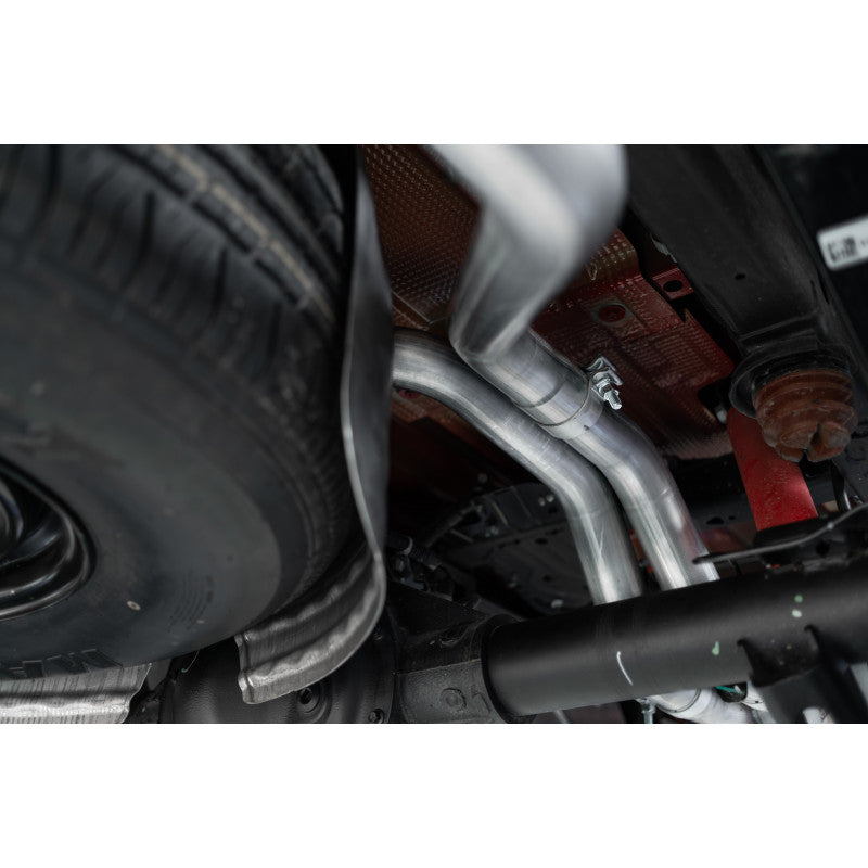 MBRP | 2.5 Inch Cat Back Exhaust System For 19-up Silverado/Sierra 1500 6.2L, 2022 Silverado LTD/ Sierra Limited 6.2L Dual Rear 304 Stainless Steel  | S5065304