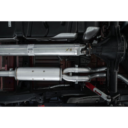 MBRP | 2.5 Inch Cat Back Exhaust System For 19-up Silverado/Sierra 1500 6.2L, 2022 Silverado LTD/ Sierra Limited 6.2L Dual Rear Aluminized Steel  | S5065AL