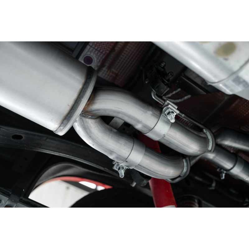 MBRP | 2.5 Inch Cat Back Exhaust System For 19-up Silverado/Sierra 1500 6.2L, 2022 Silverado LTD/ Sierra Limited 6.2L Dual Rear Aluminized Steel  | S5065AL