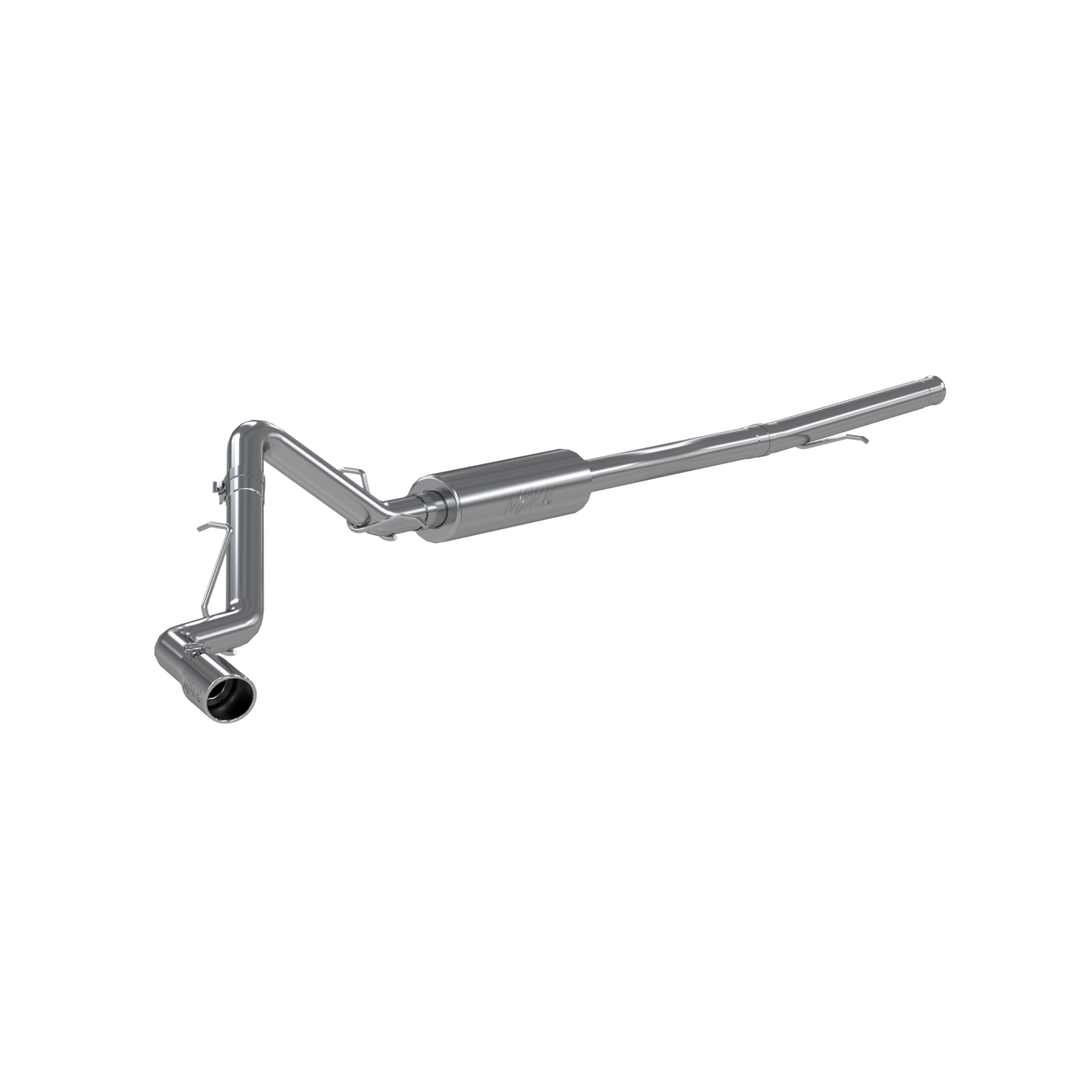 MBRP | 3 Inch Cat Back Exhaust System Single Side Aluminized Steel For 19-Up Silverado/Sierra 1500 4.3L, 5.3L, 2022 Silverado LTD/Sierra Limited 5.3L  | S5087AL