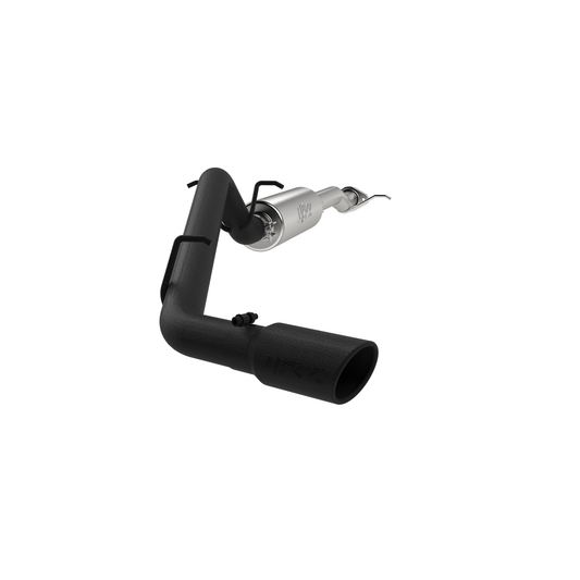 MBRP | 3 Inch Cat Back Exhaust System Single Side Black Coated For 15-16 Colorado/Canyon  | S5088BLK