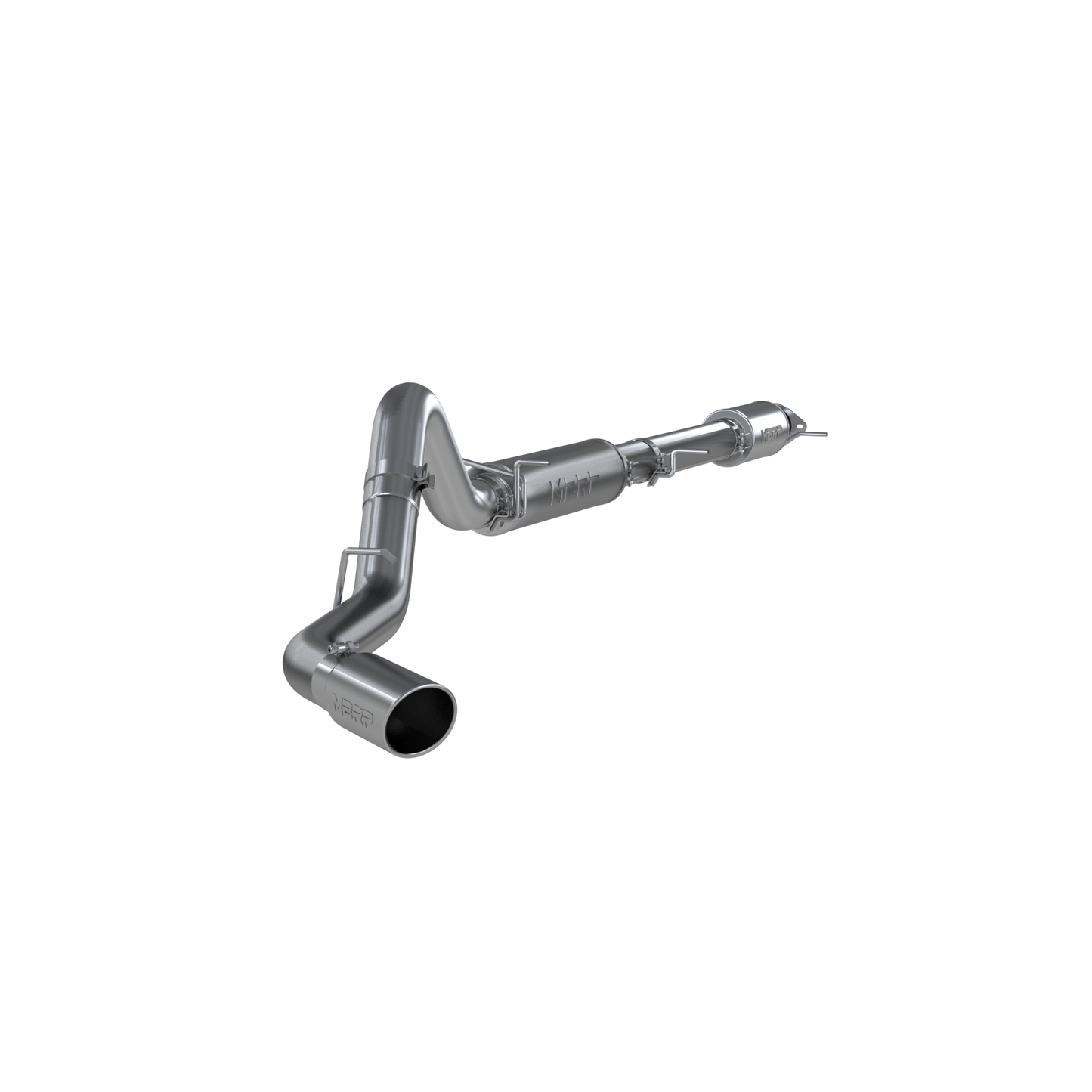 MBRP | 4 Inch Cat Back Exhaust System Single Side Exit 20-Up Silverado/Sierra 2500/3500 HD 6.6L V8 Armor Pro  | S5093304