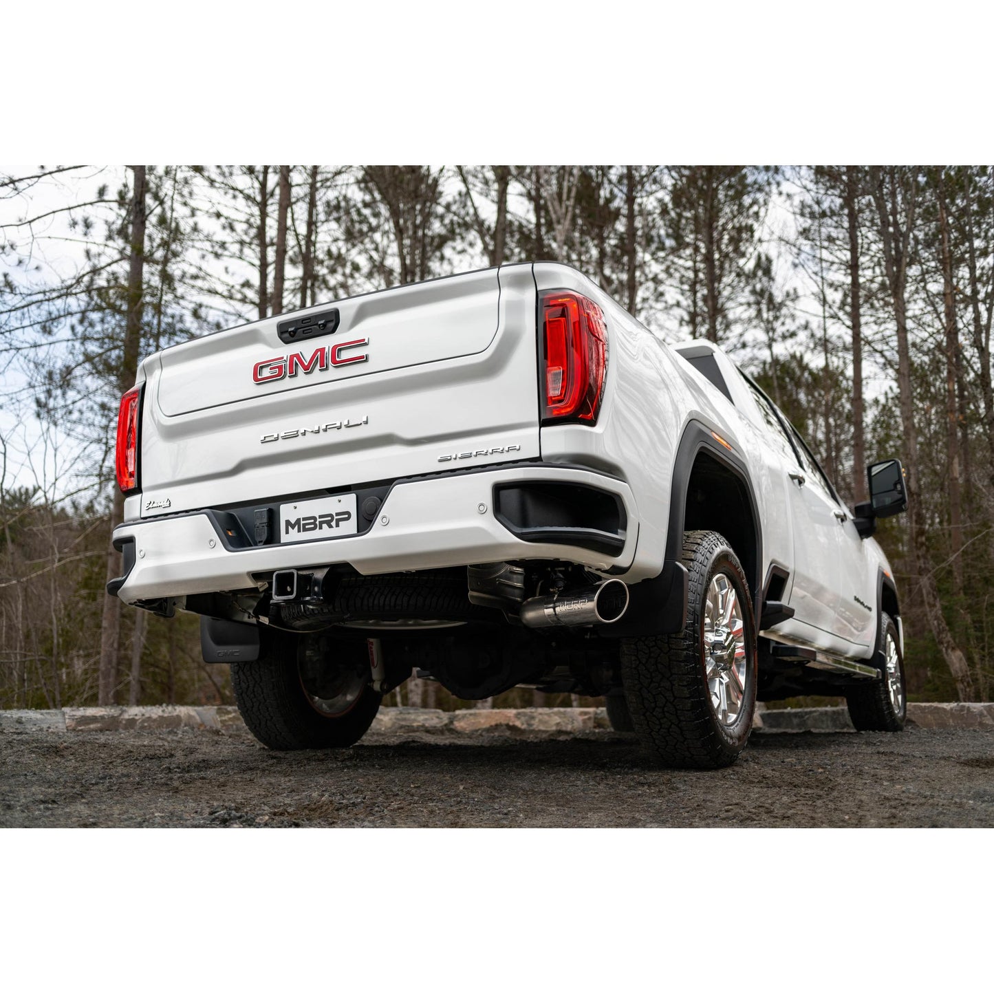 MBRP | 4 Inch Cat Back Exhaust System Single Side Exit 20-Up Silverado/Sierra 2500/3500 HD 6.6L V8 Armor Pro  | S5093304