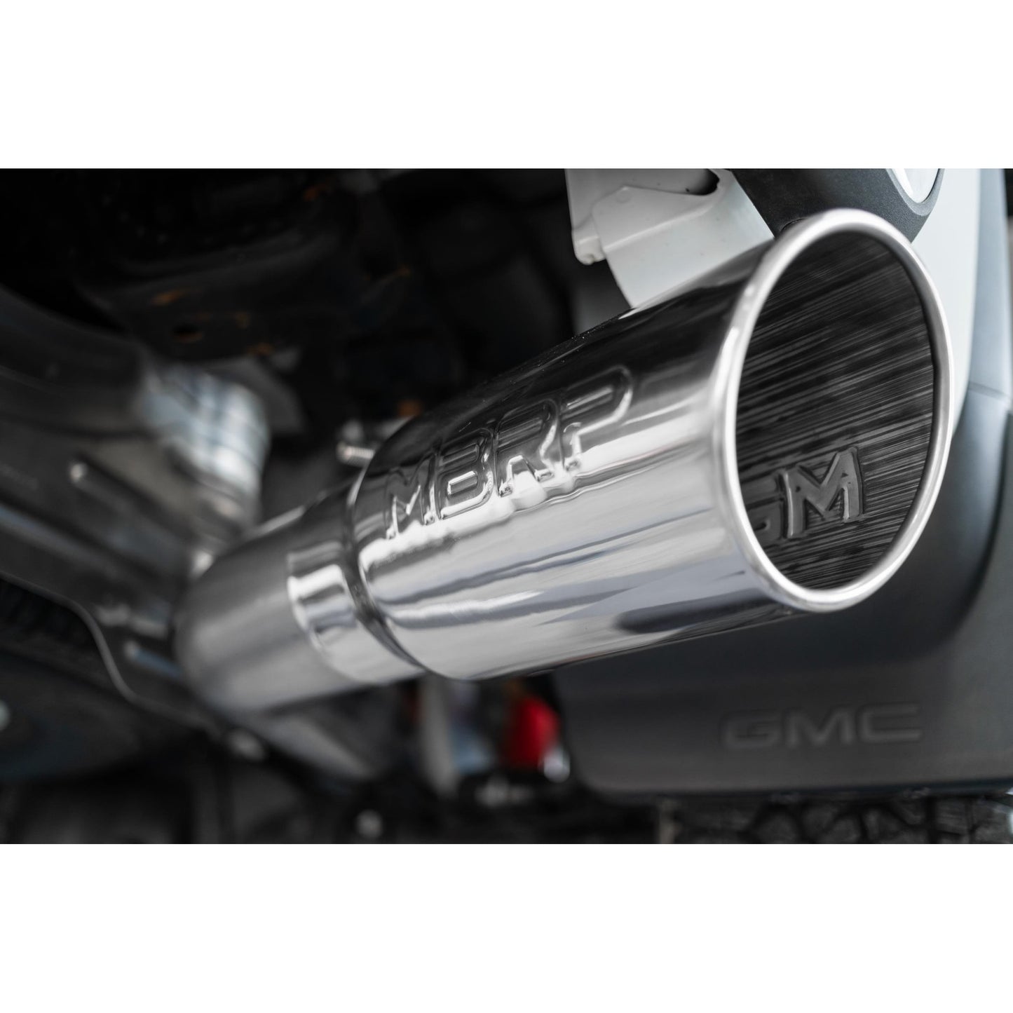 MBRP |  4 Inch Cat Back Exhaust System Single Side Exit 20-Up Silverado/Sierra 2500/3500 HD 6.6L V8 Armor Lite  | S5093AL