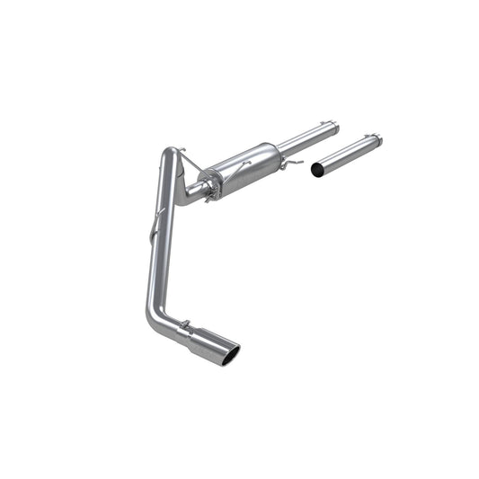 MBRP | Cat Back Exhaust System Single Side T409 Stainless Steel For 04-05 Dodge Ram Hemi 1500 4.7L and 5.7L Standard/Crew Cab/Short Bed  | S5104409