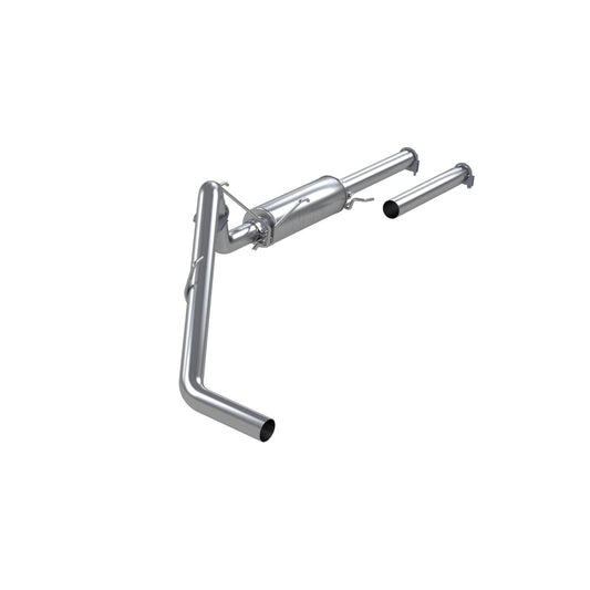MBRP | Cat Back Exhaust System Single Side No Tip Aluminized Steel For 04-05 Dodge Ram Hemi 1500 4.7L and 5.7L Standard Cab/Crew Cab/Short Bed  | S5104P