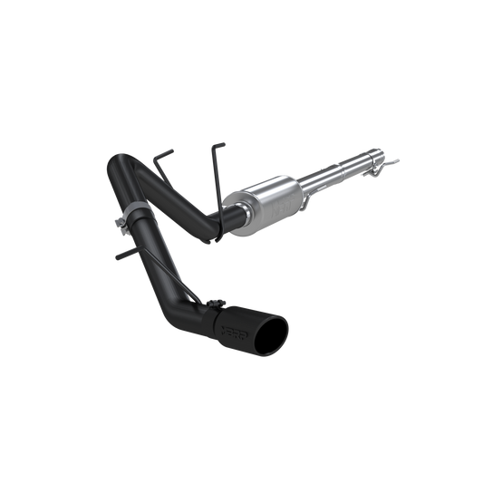 MBRP | Dodge 3 Inch Cat Back Exhaust System Single Side Exit Exhaust Armor BLK Series For 09-18 RAM 1500 5.7L 19-24 RAM 1500 Classic 5.7L HEMI  | S5142BLK