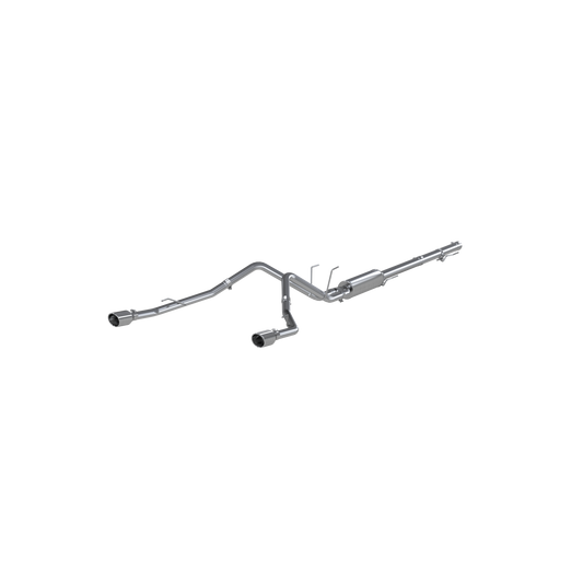 MBRP | Cat Back Exhaust System Dual Split Rear T409 Stainless Steel Through Stock Bumper For 09-18 RAM 1500 5.7L 19-24 RAM 1500 Classic  | S5146409