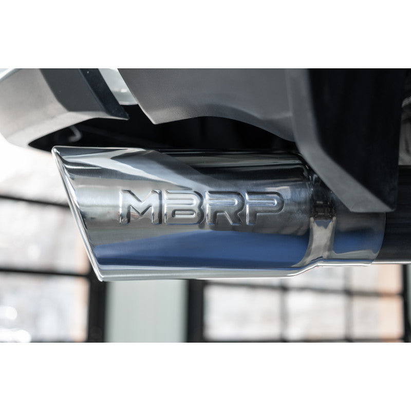 MBRP | 14-Up Ram 2500/3500 Armor Pro T304 Stainless Steel 4 Inch Cat Back Single Side Exit Exhaust System  | S5149304
