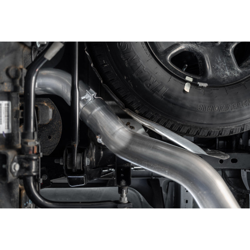 MBRP | 14-Up Ram 2500/3500 Armor Pro T304 Stainless Steel 4 Inch Cat Back Single Side Exit Exhaust System  | S5149304