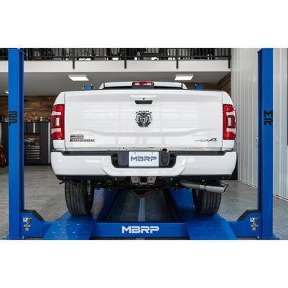 MBRP | 14-Up Ram 2500/3500 Armor Pro T304 Stainless Steel 4 Inch Cat Back Single Side Exit Exhaust System  | S5149304