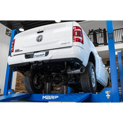 MBRP | 14-Up Ram 2500/3500 Armor Lite, Aluminized Steel 4 Inch Cat Back Single Side Exit Exhaust System  | S5149AL