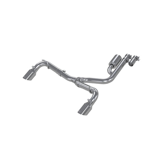 MBRP | 21-Up Ford Bronco Sport 2.0L EcoBoost Aluminized Steel 2.5 Inch Resonator-Back Dual Split Rear Exit  Exhaust System | S5207AL