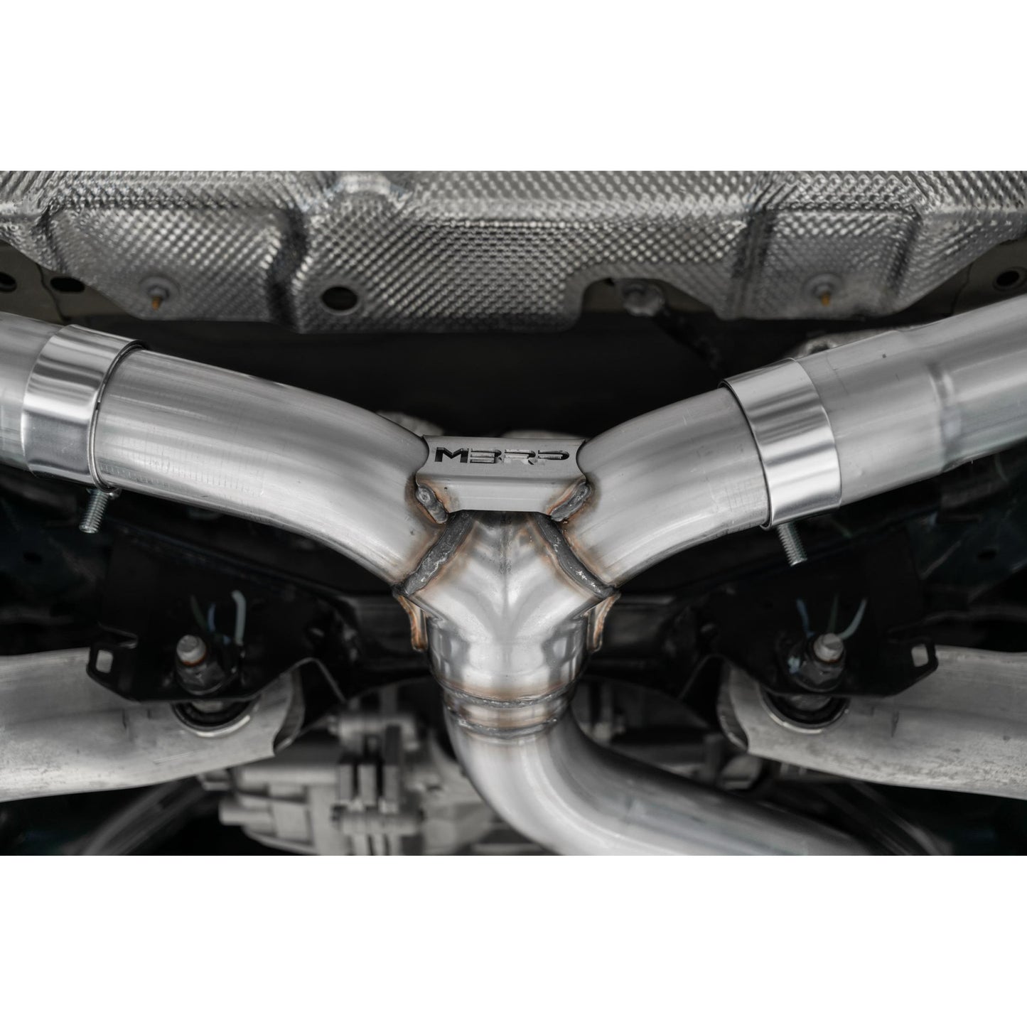 MBRP | 21-Up Ford Bronco Sport 2.0L EcoBoost Black Coated Aluminized Steel 2.5 Inch Resonator-Back Dual Split Rear Exit  Exhaust System | S5207BLK