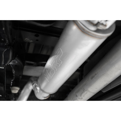 MBRP | 21-Up Ford F-150 4 Inch Cat Back Single Side Race Version Aluminized Steel Exhaust System  | S5209AL