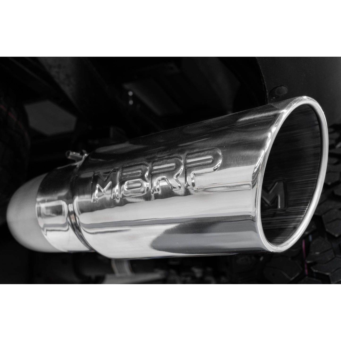 MBRP | 21-Up Ford F-150 4 Inch Cat Back Single Side Race Version Aluminized Steel Exhaust System  | S5209AL