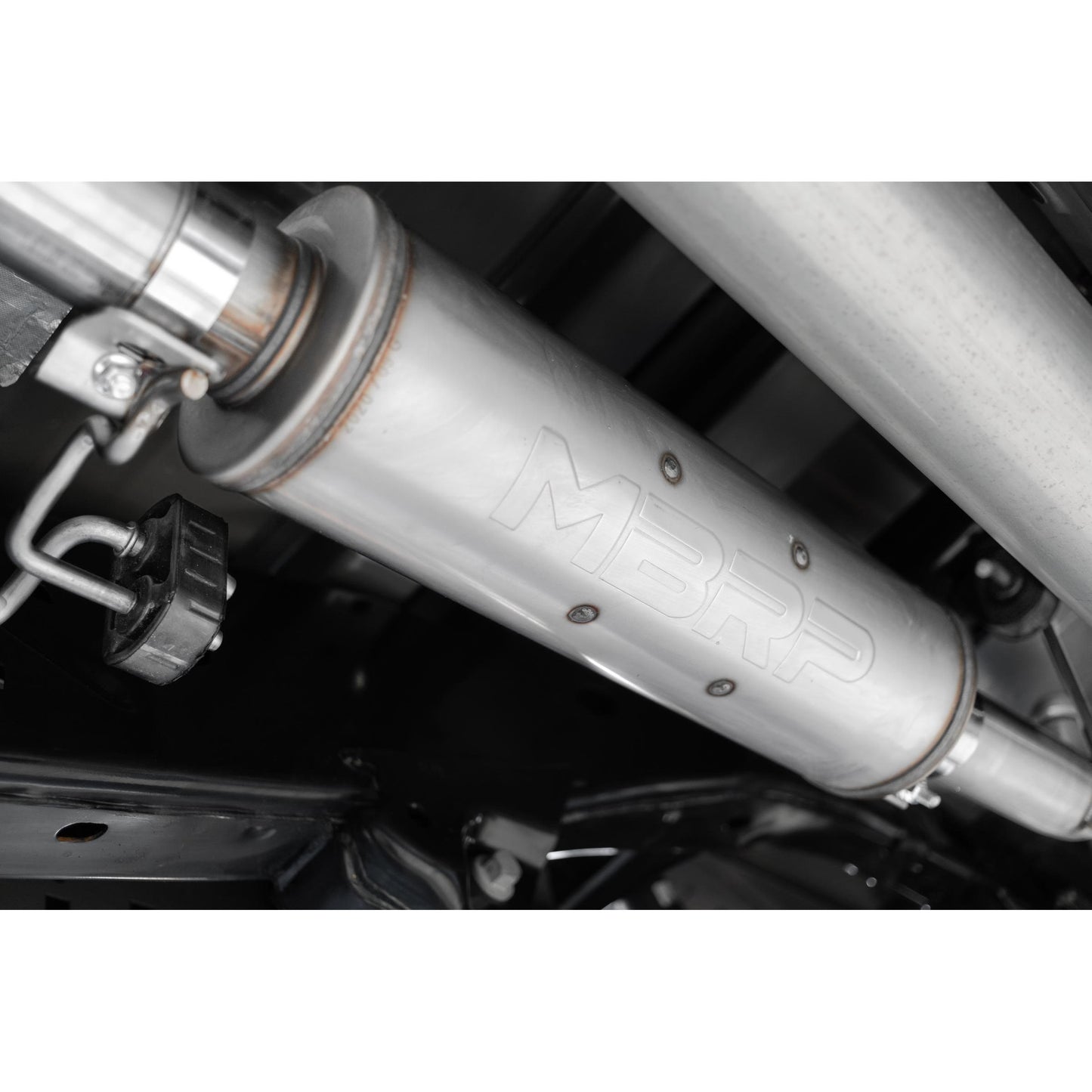 MBRP | 21-Up Ford F-150 Armor Pro Series T304 Stainless Steel 3 Inch Cat-Back Single Side Exhaust System  | S5211304