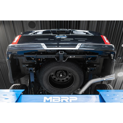 MBRP | 21-Up Ford F-150 Armor Pro Series T304 Stainless Steel 3 Inch Cat-Back Single Side Exhaust System  | S5211304