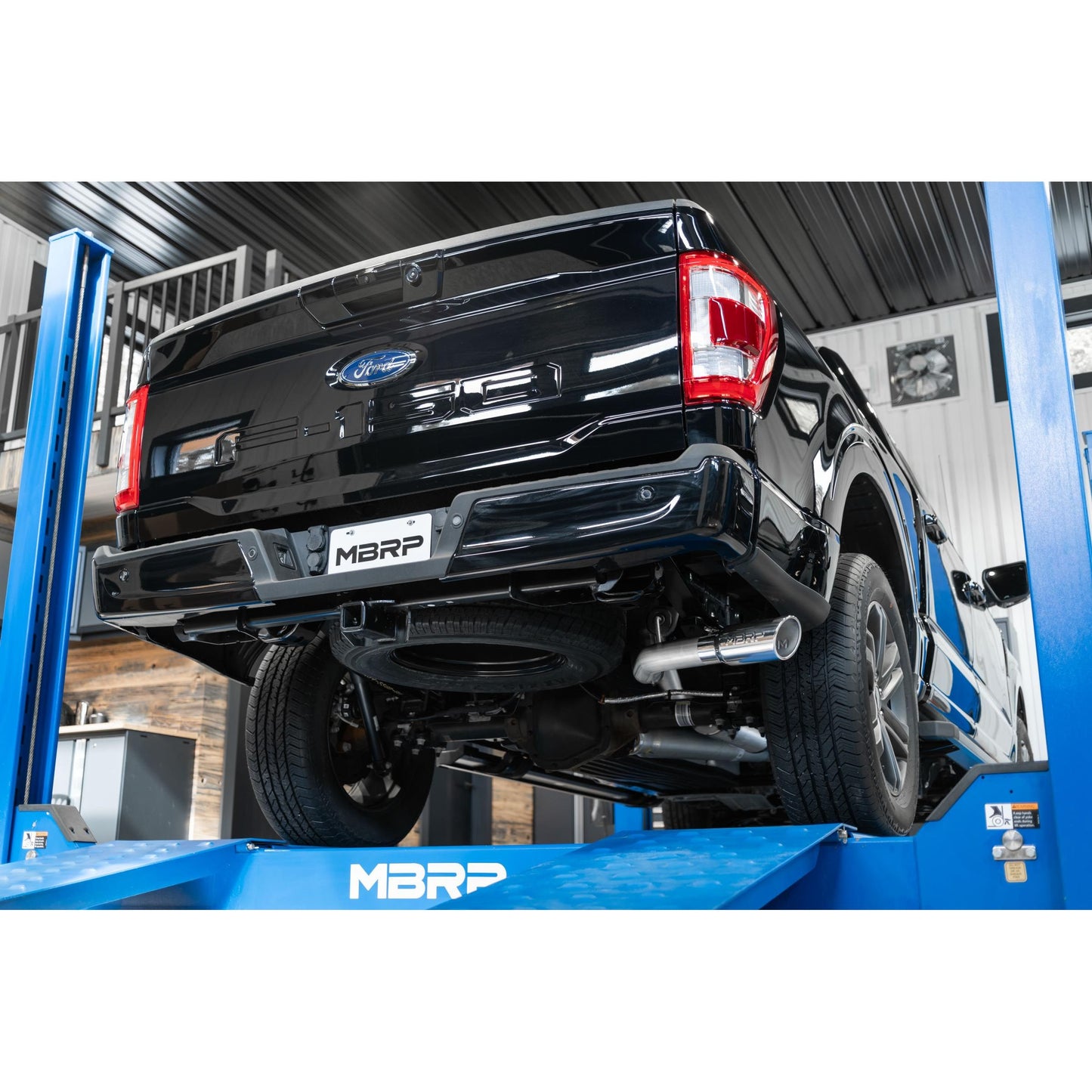 MBRP | 21-Up Ford F-150 Armor Pro Series T304 Stainless Steel 3 Inch Cat-Back Single Side Exhaust System  | S5211304