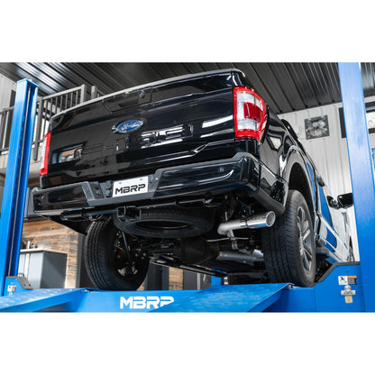 MBRP | 21-Up Ford F-150 Armor Pro Series T304 Stainless Steel 3 Inch Cat-Back Single Side Exhaust System  | S5211304