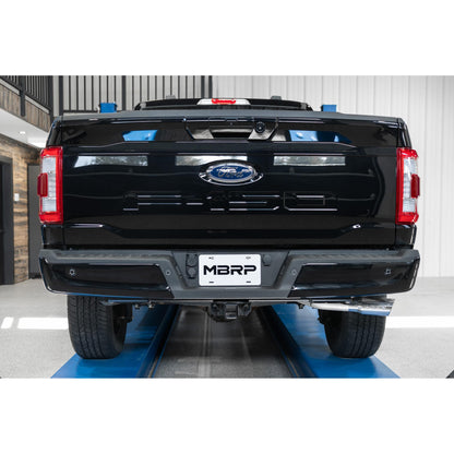MBRP | 21-Up Ford F-150 Armor Pro Series T304 Stainless Steel 3 Inch Cat-Back Single Side Exhaust System  | S5211304
