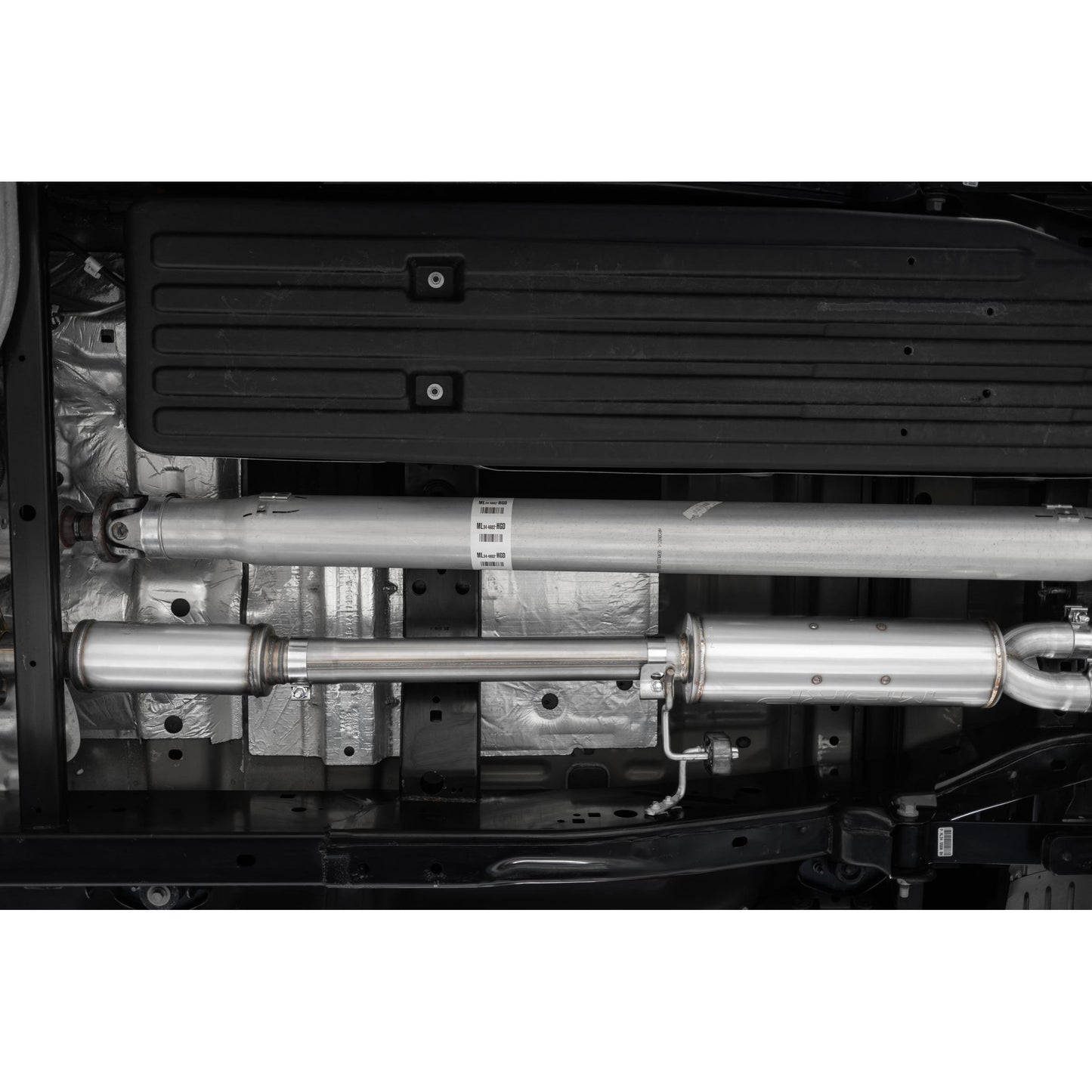 MBRP | 21-Up Ford F-150 T409 Stainless Steel 3 Inch Cat-Back 2.5 Inch Dual Split Side Exhaust System  | S5213409