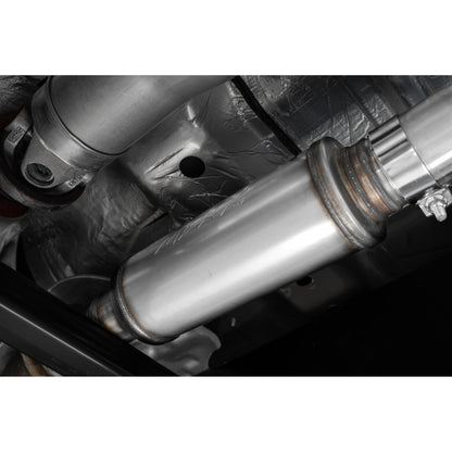 MBRP | 21-Up Ford F-150 T409 Stainless Steel 3 Inch Cat-Back 2.5 Inch Dual Split Side Exhaust System  | S5213409