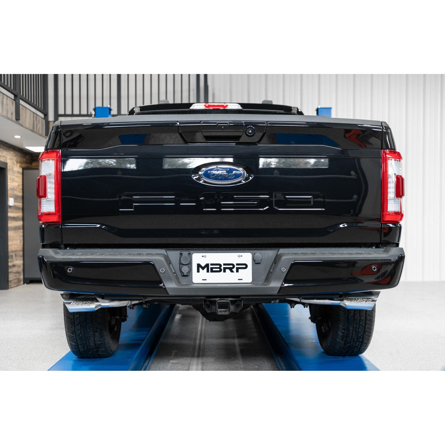 MBRP | 21-Up Ford F-150 T409 Stainless Steel 3 Inch Cat-Back 2.5 Inch Dual Split Side Exhaust System  | S5213409