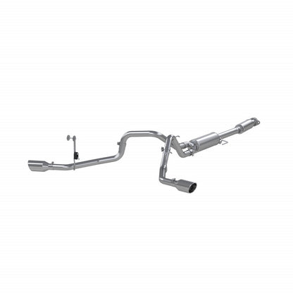 MBRP | 21-Up Ford F-150 Aluminized Steel 3 Inch Cat-Back 2.5 Inch Dual Split Side Exhaust System  | S5213AL