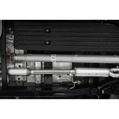 MBRP | 21-Up Ford F-150 T409 Stainless Steel 3 Inch Cat-Back 2.5 Inch Dual Split Rear Exhaust System  | S5215409