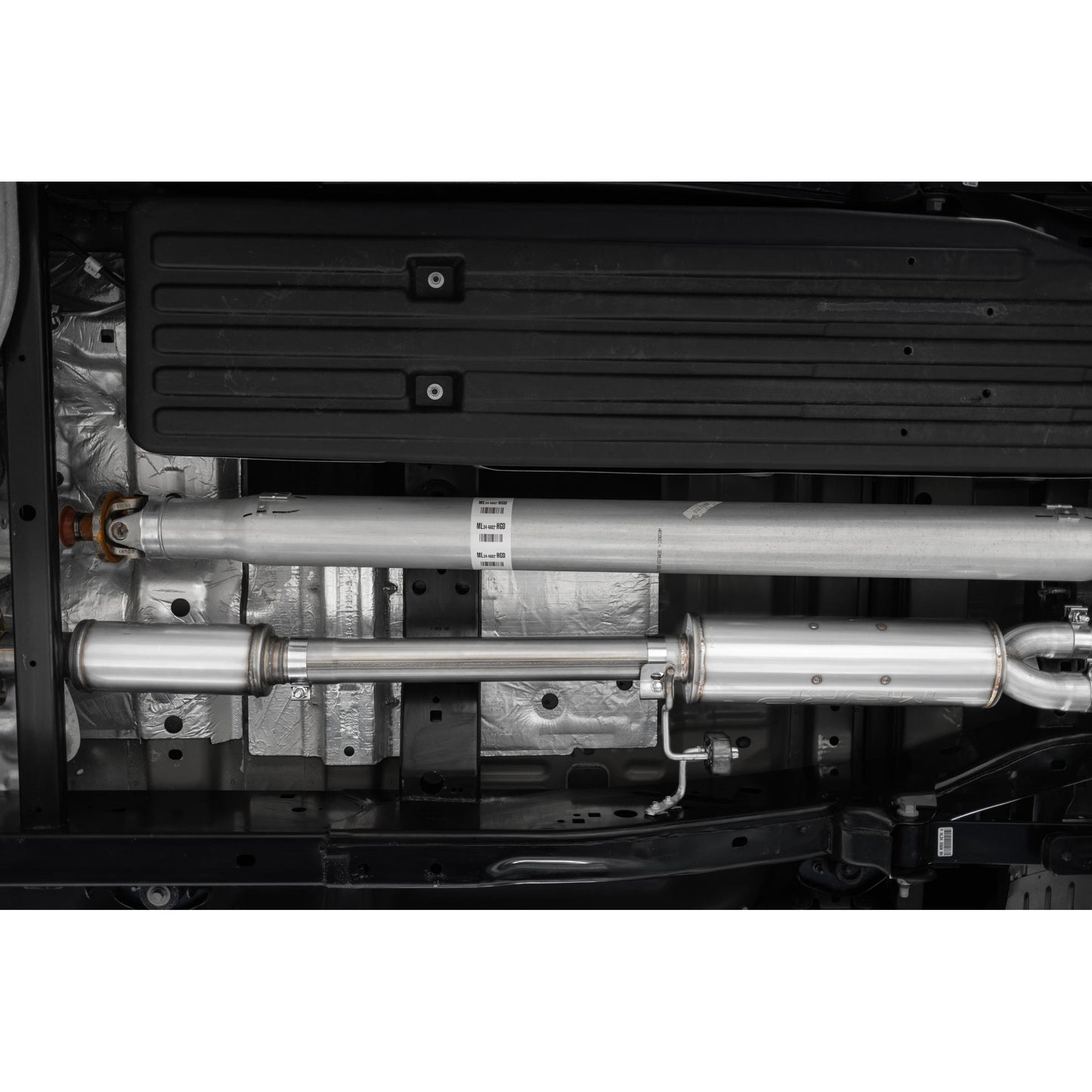 MBRP | 21-Up Ford F-150 Aluminized Steel 3 Inch Cat-Back 2.5 Inch Dual Split Rear Exhaust System  | S5215AL