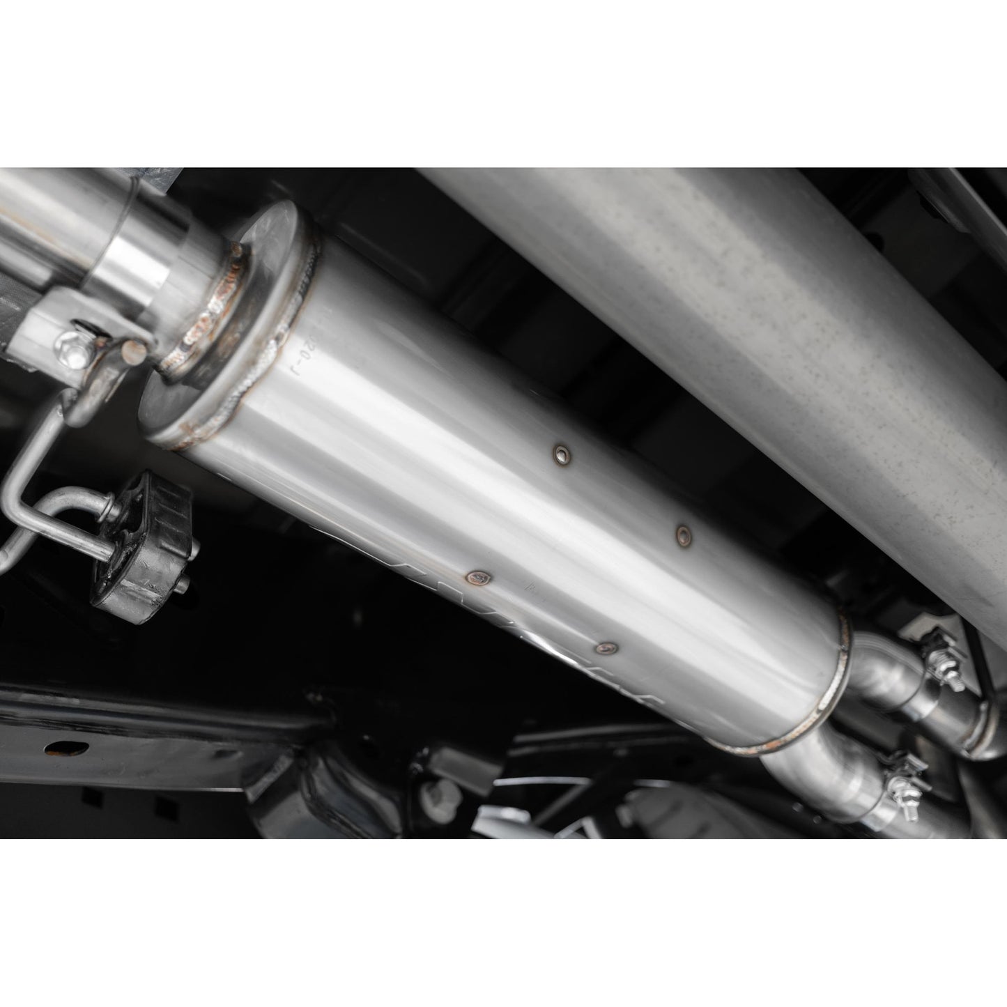 MBRP | 21-Up Ford F-150 Aluminized Steel 3 Inch Cat-Back 2.5 Inch Dual Split Rear Exhaust System  | S5215AL