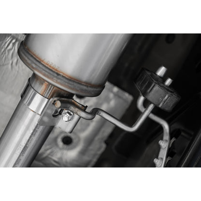 MBRP | 21-Up Ford F-150 Aluminized Steel 3 Inch Cat-Back 2.5 Inch Dual Split Rear Exhaust System  | S5215AL