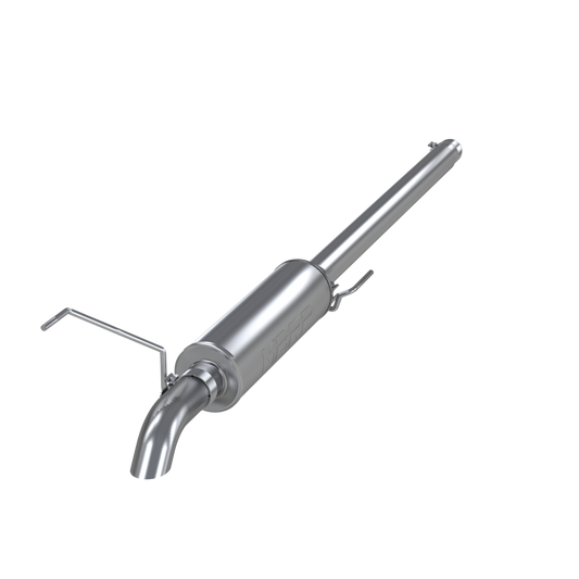 MBRP | Cat Back Exhaust System Single Turn Down Aluminized Steel For 04-08 Ford F-150 All Engines  | S5220AL
