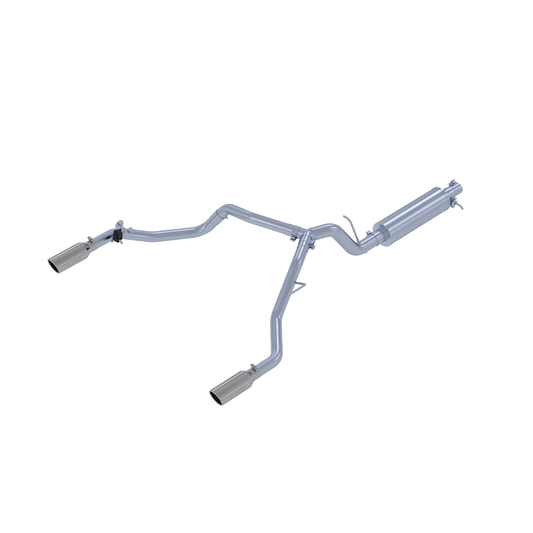 MBRP | Ford 3 Inch Cat Back Exhaust System Dual Split Rear Exit For 19-23 Ford Ranger EcoBoost 2.3L  | S5223304