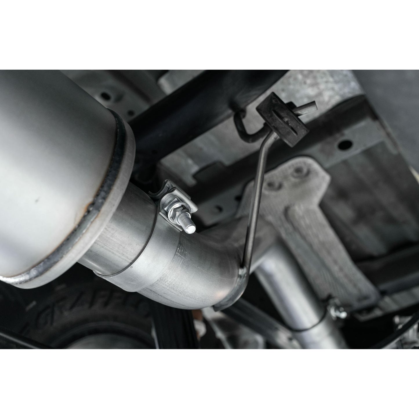MBRP | 3 Inch Cat Back Exhaust System For 19-23 Ford Ranger EcoBoost 2.3L Single Side Exit Black  | S5227BLK