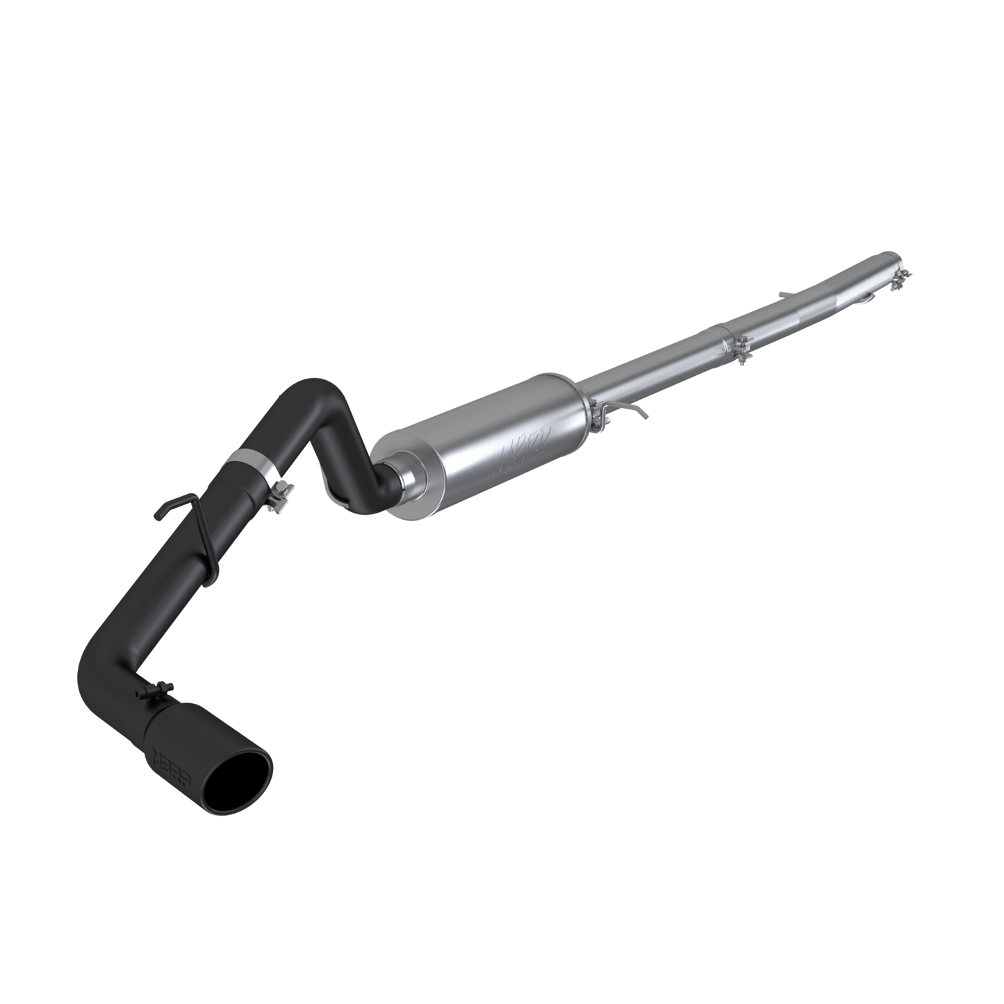 MBRP | 3 Inch Cat Back Exhaust System For 19-23 Ford Ranger EcoBoost 2.3L Single Side Exit Black  | S5227BLK