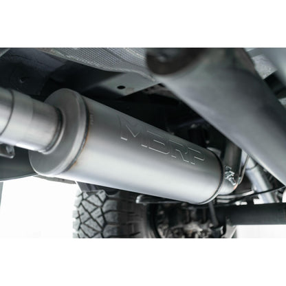MBRP | 3 Inch Cat Back Exhaust System For 19-23 Ford Ranger EcoBoost 2.3L Single Side Exit Black  | S5227BLK