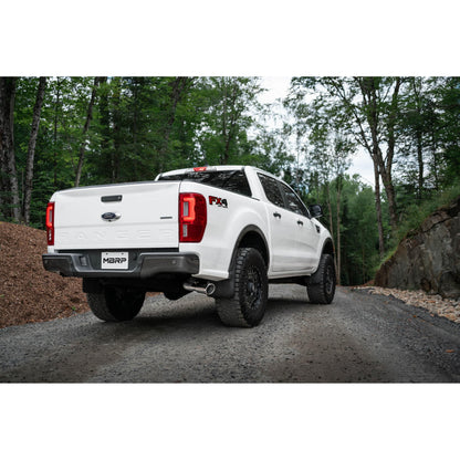 MBRP | 3 Inch Cat Back Exhaust System For 19-23 Ford Ranger EcoBoost 2.3L Single Side Exit Black  | S5227BLK