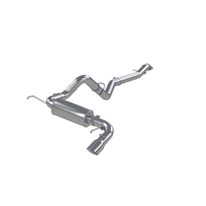 MBRP | 3 inch Cat-Back Single Rear Exit 2021-UP Ford Bronco Aluminized Steel  | S5235AL