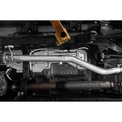MBRP | 3 inch Cat-Back Single Rear Exit 2021-UP Ford Bronco Aluminized Steel  | S5235AL