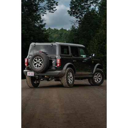 MBRP | 3 inch Cat-Back Single Rear Exit 2021-UP Ford Bronco Aluminized Steel  | S5235AL