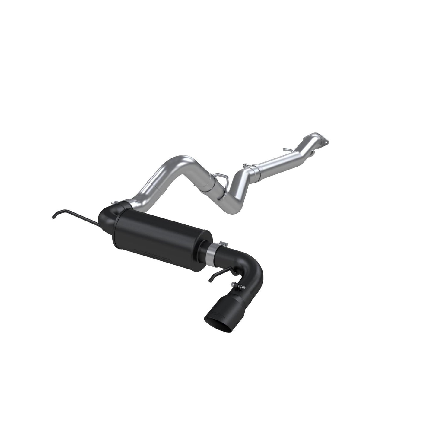 MBRP | 3 inch Cat-Back Single Rear Exit 2021-Up Ford Bronco Black Coated  | S5235BLK
