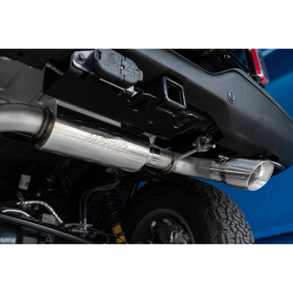 MBRP | 3 inch Cat-Back Single Rear Exit 2021-Up Ford Bronco Black Coated  | S5235BLK