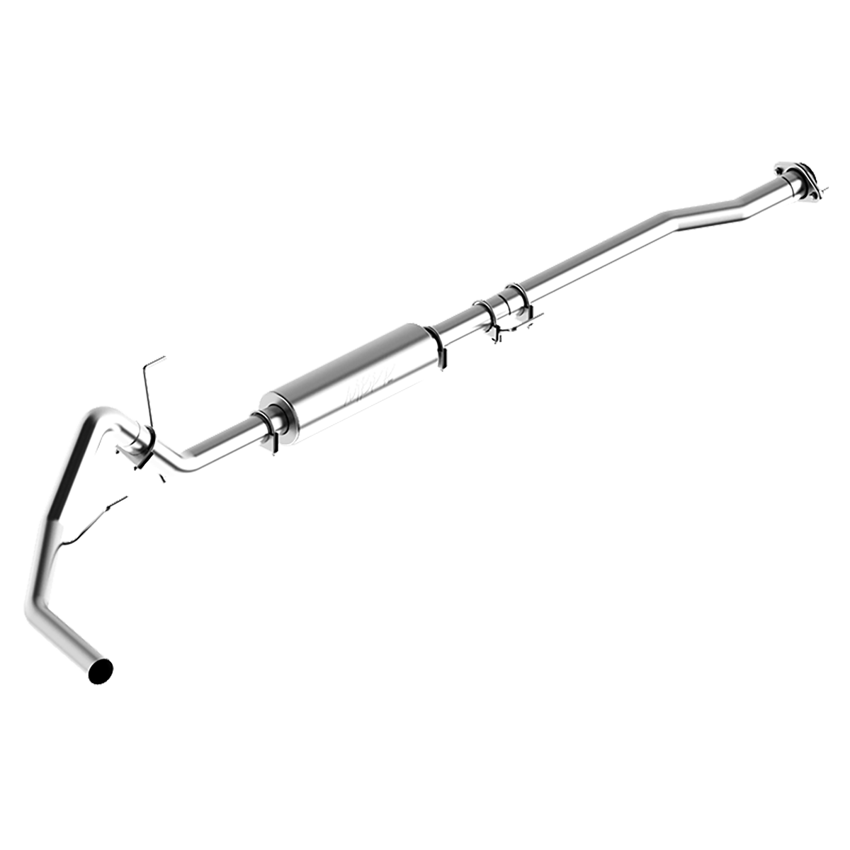 MBRP | 3 Inch Cat Back Exhaust System Single Side Exit Aluminized Steel For 11-14 Ford F-150 3.5L EcoBoost  | S5236P