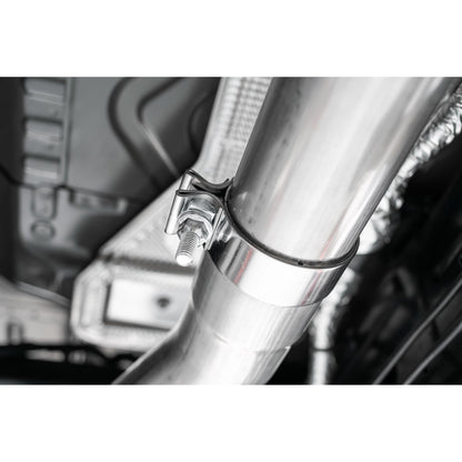 MBRP | 3 inch Cat-Back Single High Clearance Rear Exit 2021-Up Ford Bronco Aluminized Steel  | S5237AL