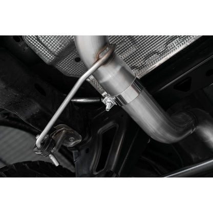 MBRP | 3 inch Cat-Back Single High Clearance Rear Exit 2021-Up Ford Bronco Aluminized Steel  | S5237AL