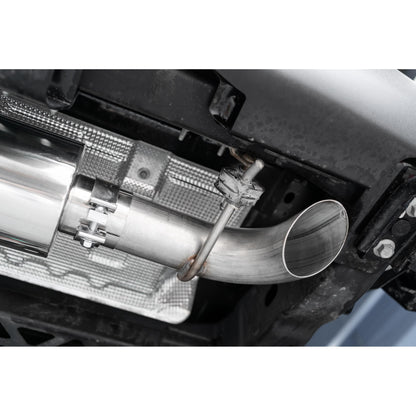 MBRP | 3 inch Cat-Back Single High Clearance Rear Exit 2021-Up Ford Bronco Aluminized Steel  | S5237AL