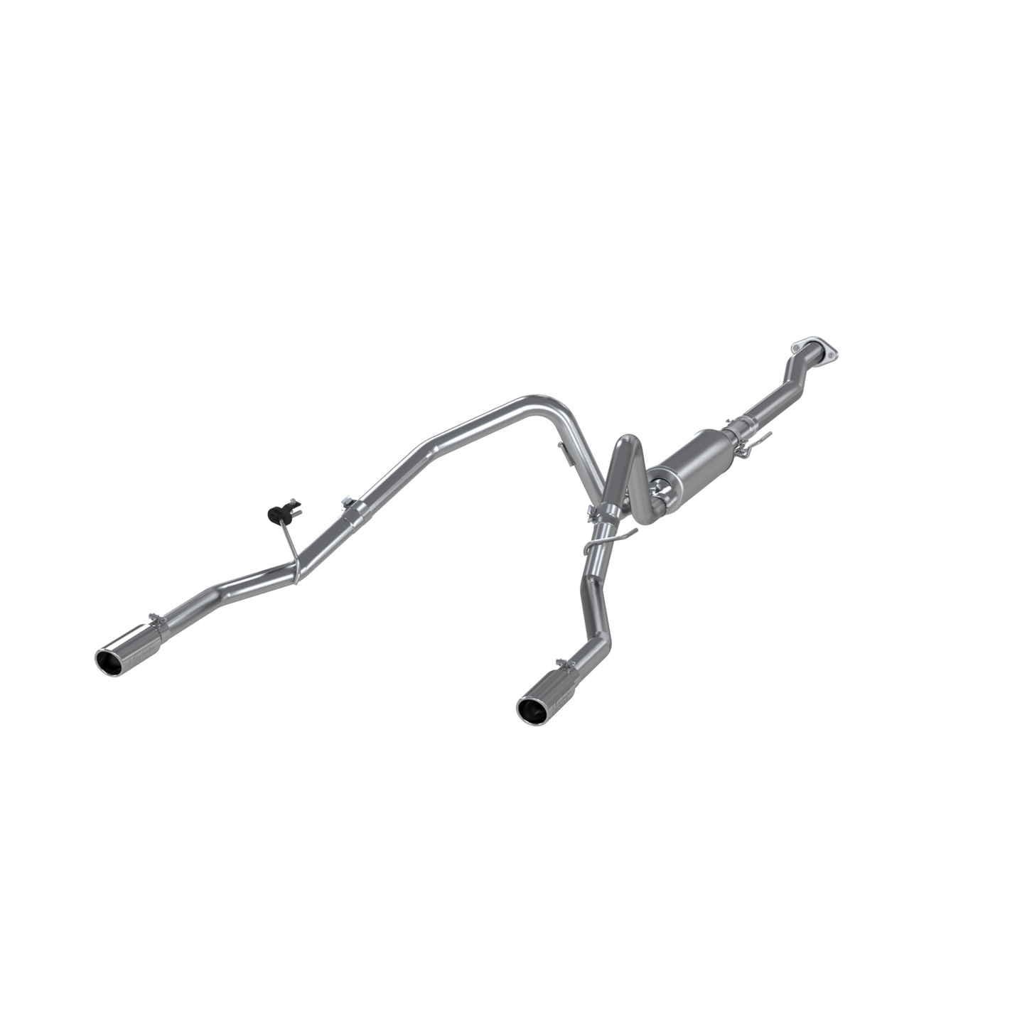 MBRP | 2.5 Inch Cat Back Exhaust System Dual Rear Exit For 11-14 Ford F-150 V6 EcoBoost Aluminized Steel  | S5240AL
