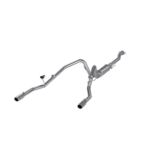 MBRP | 2.5 Inch Cat Back Exhaust System Dual Rear Exit For 11-14 Ford F-150 V6 EcoBoost Aluminized Steel  | S5240AL